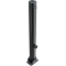 Ornamental bollard | Series 482B | � 82 mm | foldable, self-engaging lockto be fixed by plugs, with base plate 100 x 150 mm | with triangular locking mechanism acc. with DIN 3223 | without eyelet
